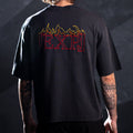 'Flames' Tee (Washed / Red)