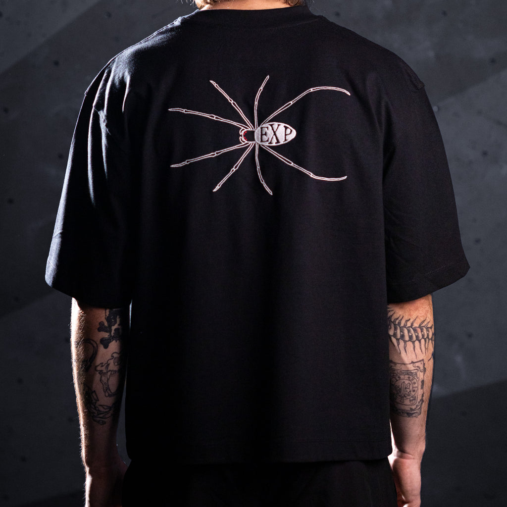 'Orb Weaver' Tee (Black / White)