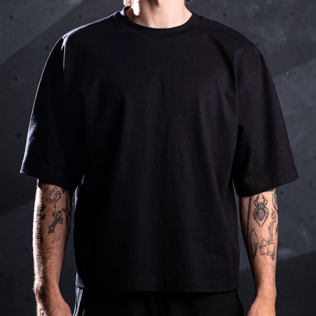 'Cyber' Tee  (Black / Red)