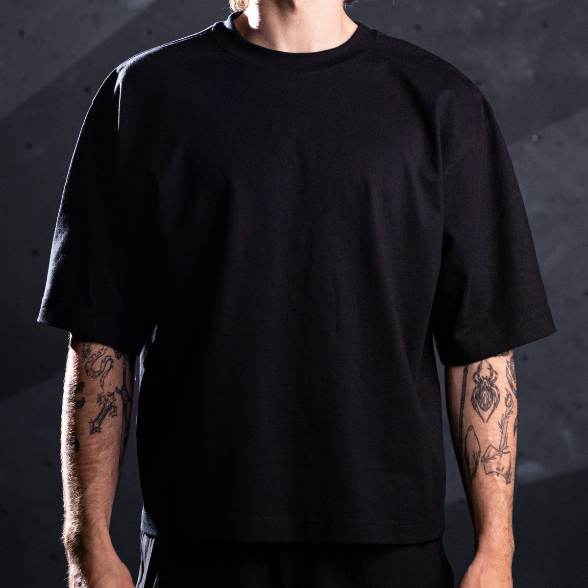 'Cyber' Tee  (Black / Red)