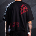 'Cyber' Tee  (Black / Red)