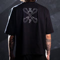 'Quick Draw' Tee (Black / White)