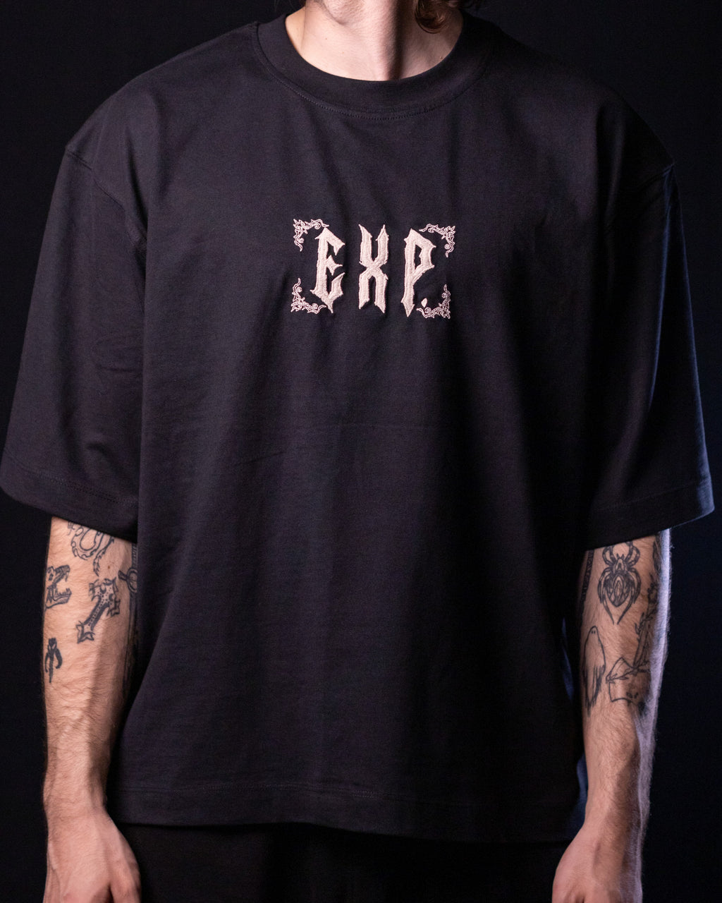 'BAT' Tee (Black / Bone)