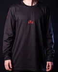 'Spidah' Longsleeve Tee (Black / Red)