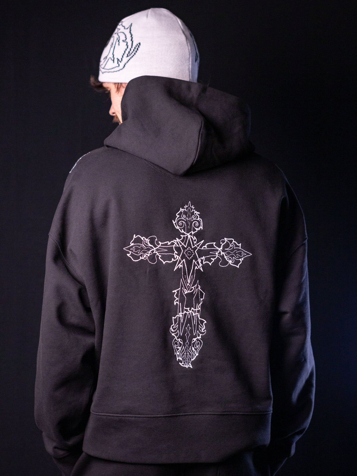 Thorns Hoodie (Black / White)