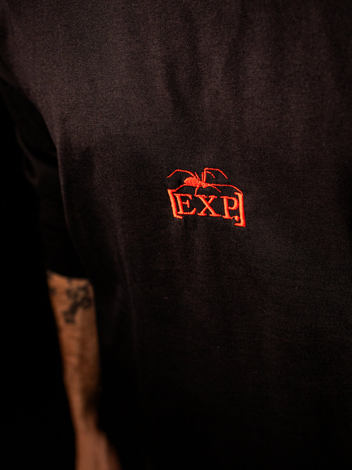 'Spidah' Longsleeve Tee (Black / Red)