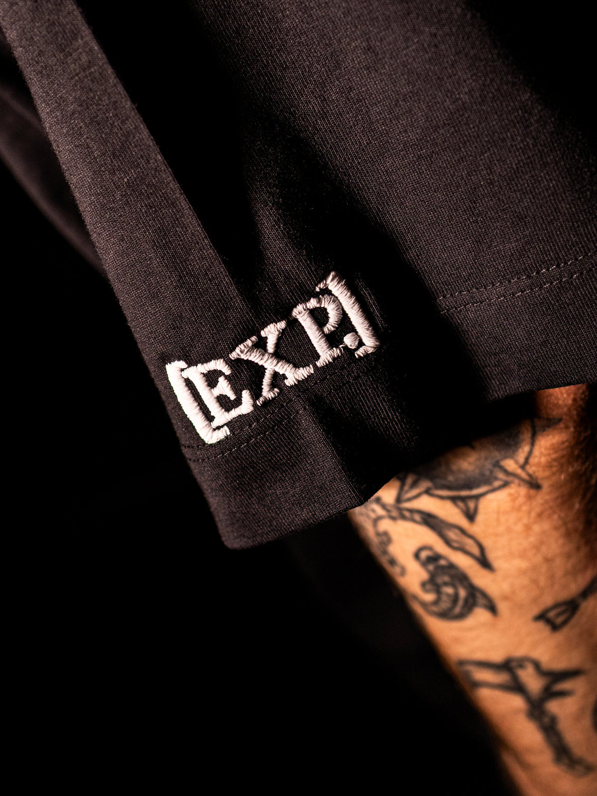 'Stay Crimpin' ' Tee (Black / White)