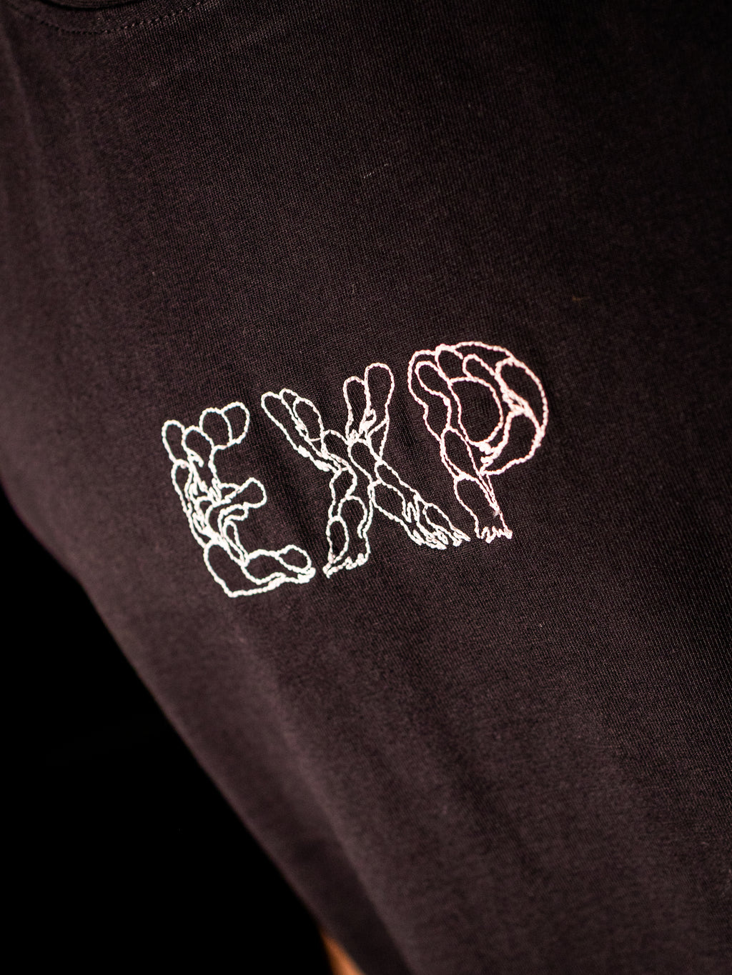 'Ghosts' Tee (Black / White)