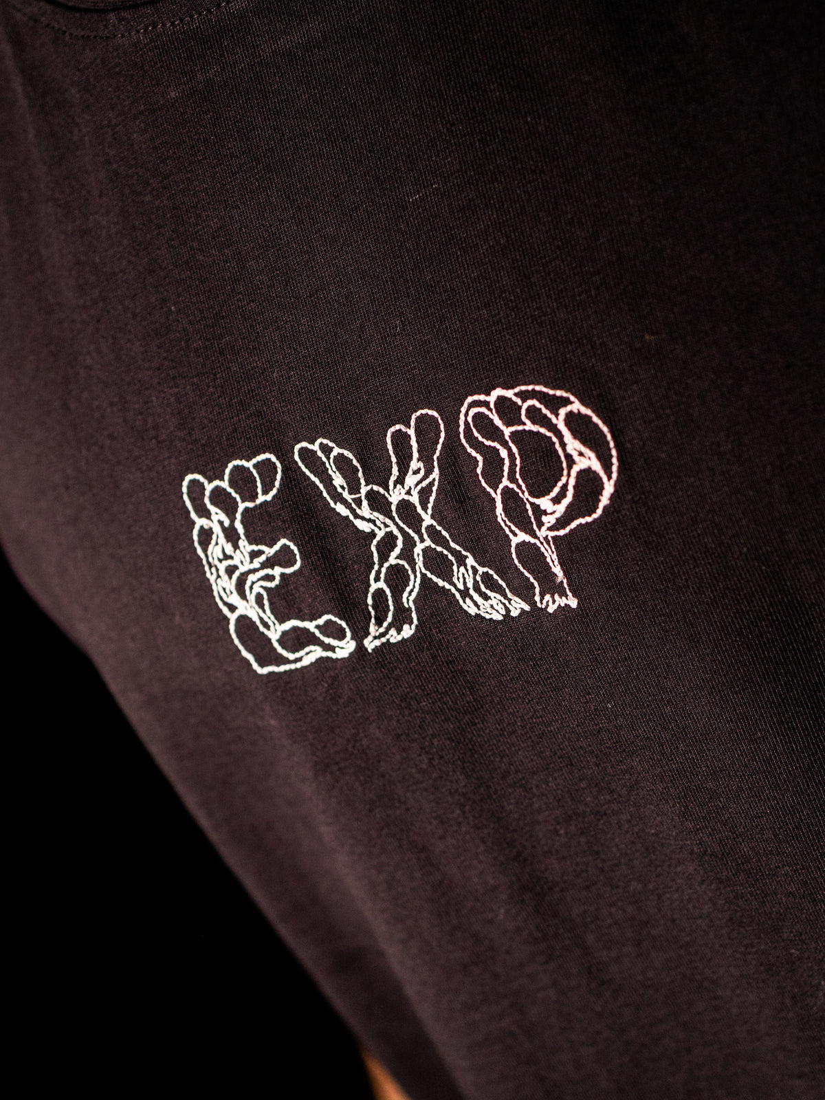 'Ghosts' Tee (Black / White)