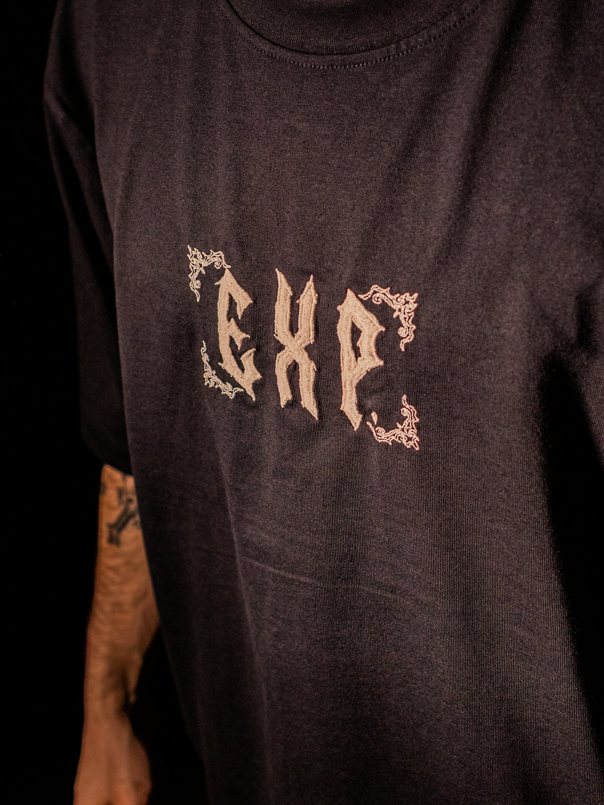 'BAT' Tee (Black / Bone)